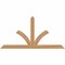 Ekena Millwork Richland Timber Gable Bracket, Western Red Cedar, 60"W x 30"H x 1 1/2"D x 3 1/2"F, 12/12 Pitch GBW060X30X0204RIC00SWR - alternate 1